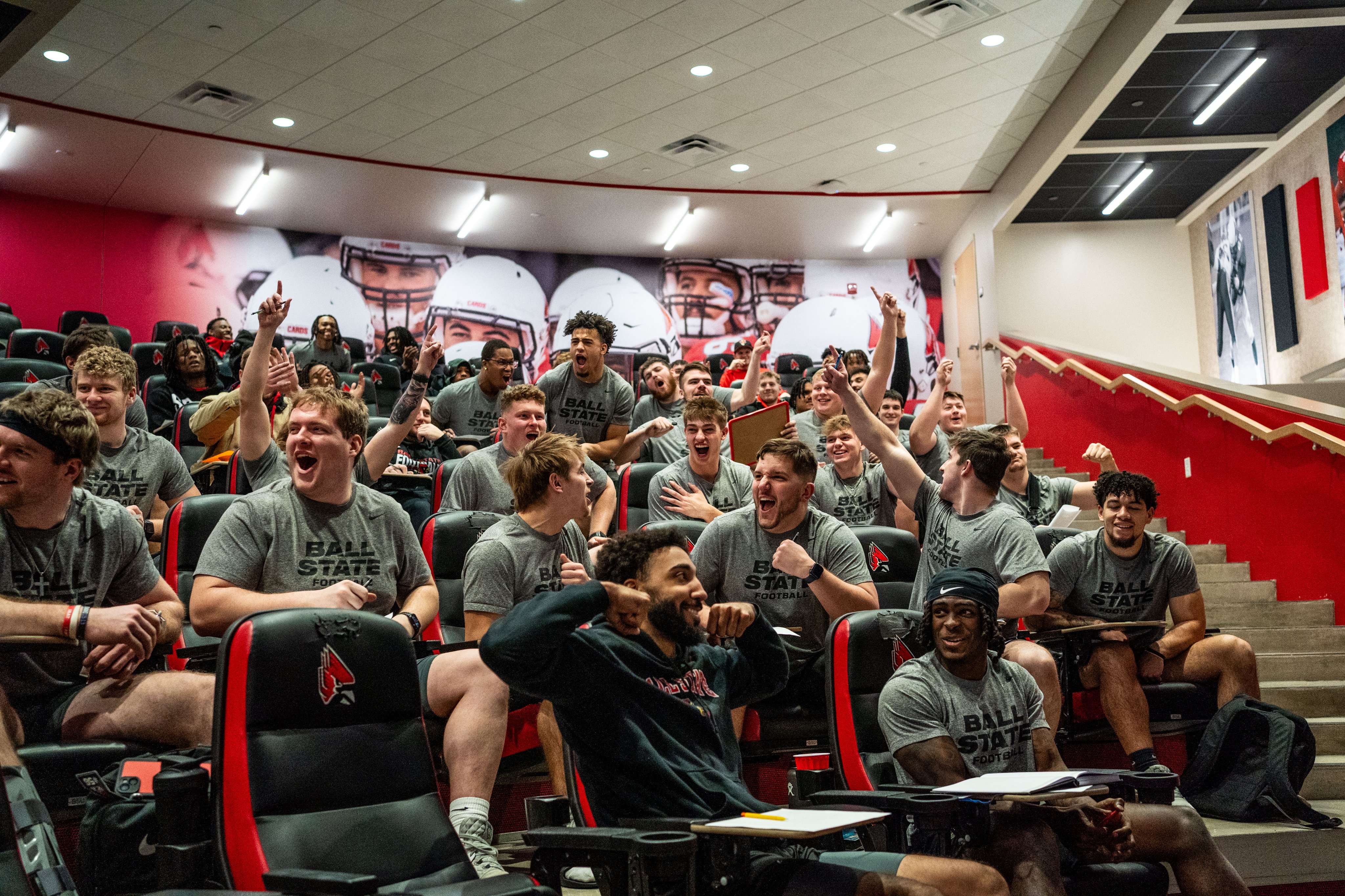 Ball State athletes engaged